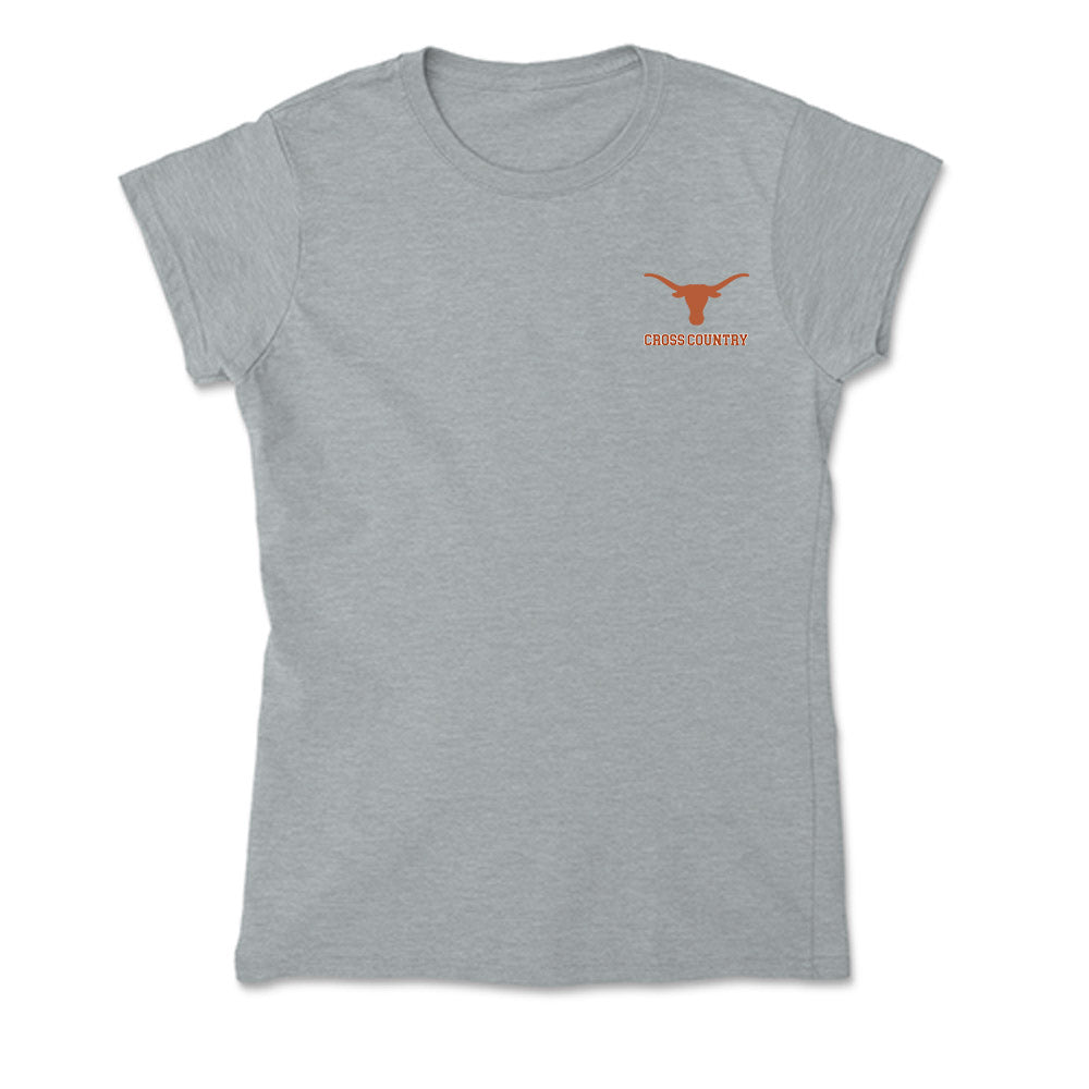 Texas - NCAA Men's Cross Country : Joaquin De La Cruz - Soft Style Women’s T-Shirt-0