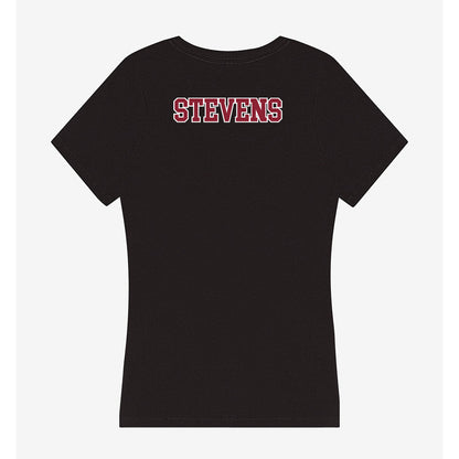 UMass - NCAA Men's Track & Field : Owen Stevens - Women's V-Neck T-Shirt-1