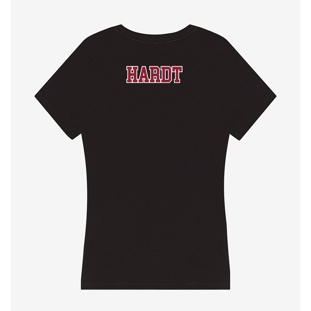UMass - NCAA Men's Track & Field : Quinn Hardt - Women's V-Neck T-Shirt-1