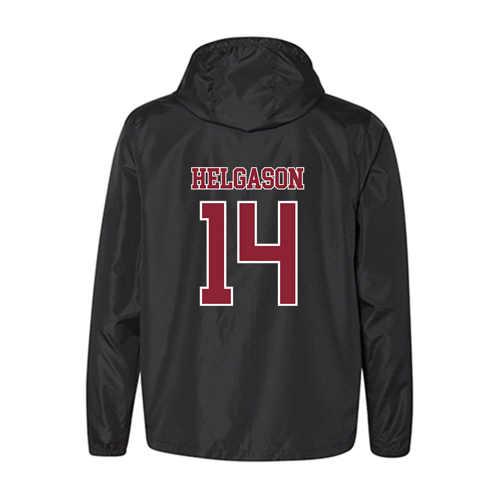 UMass - NCAA Men's Basketball : Heimir Helgason - Windbreaker-1