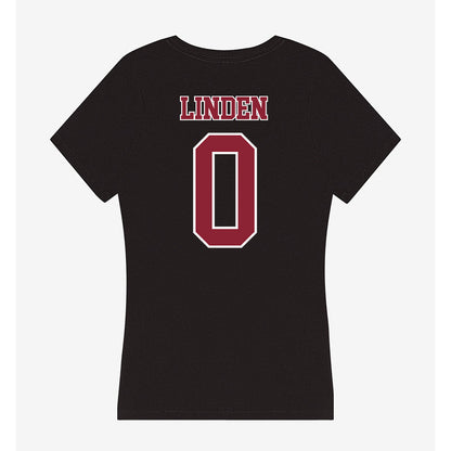 UMass - NCAA Men's Soccer : Dean Linden - Women's V-Neck T-Shirt-1