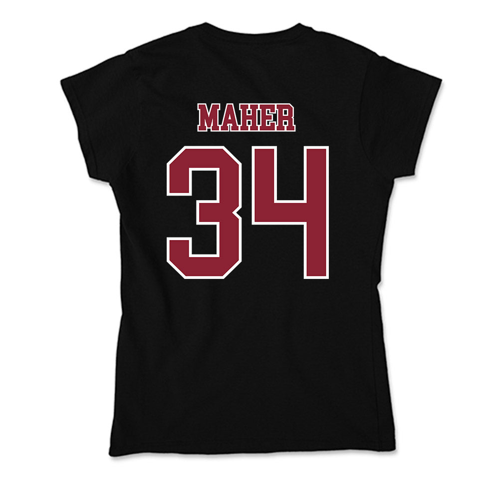 UMass - NCAA Men's Lacrosse : Liam Maher - Soft Style Women’s T-Shirt-1