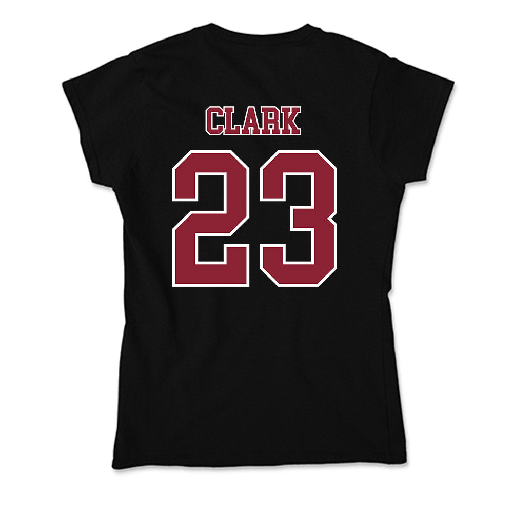 UMass - NCAA Football : JC Clark - Soft Style Women’s T-Shirt-1