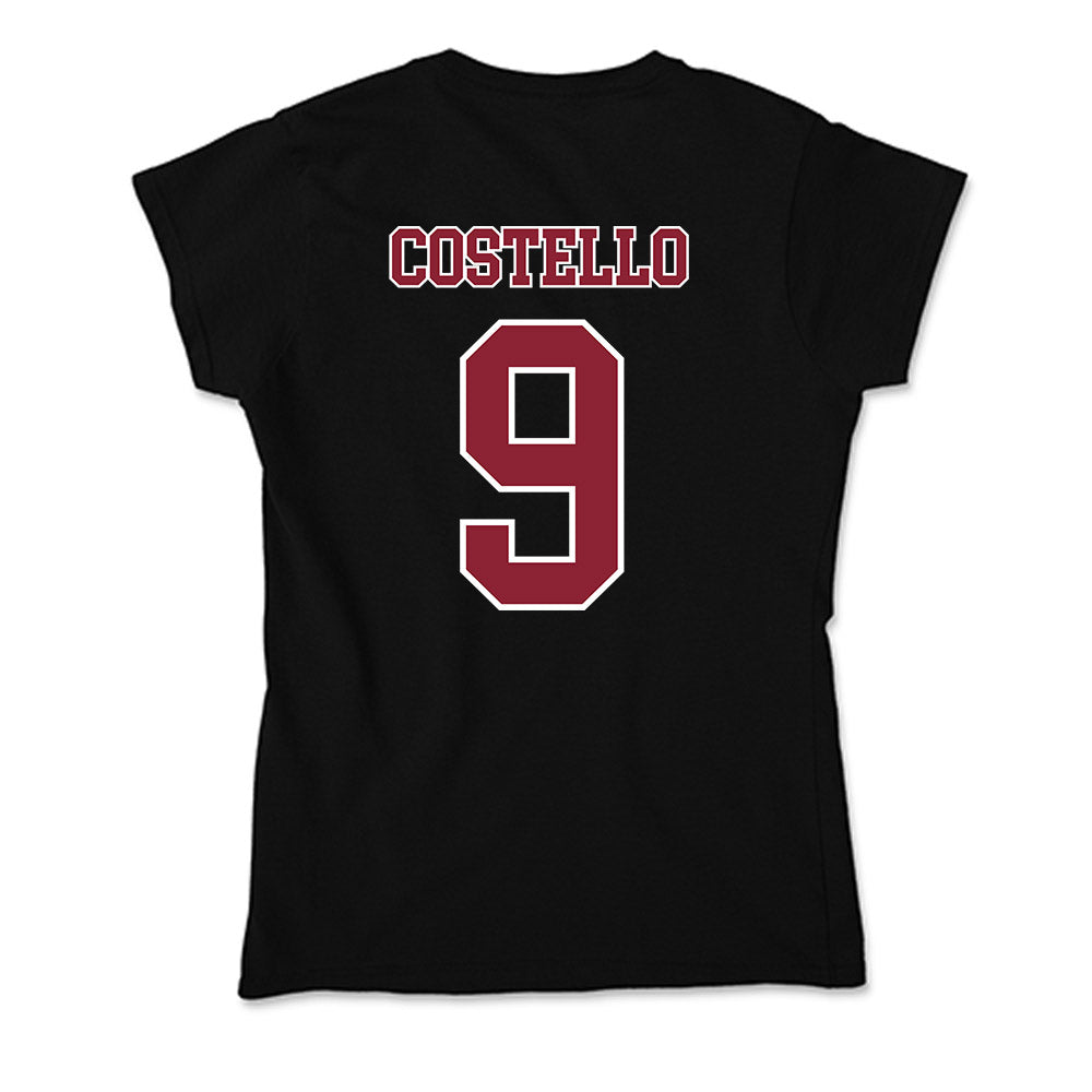 UMass - NCAA Women's Soccer : Peyton Costello - Soft Style Women’s T-Shirt-1