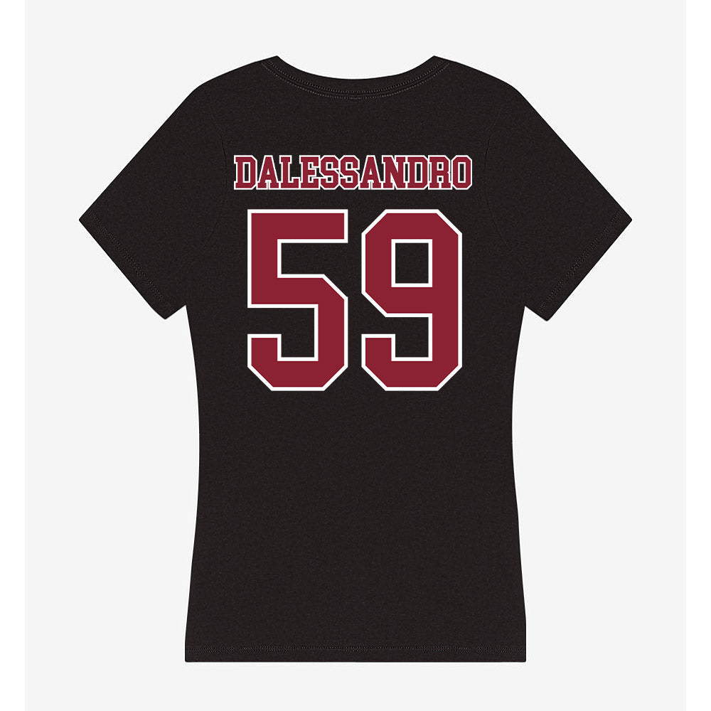 UMass - NCAA Football : Nick Dalessandro - Women's V-Neck T-Shirt-1
