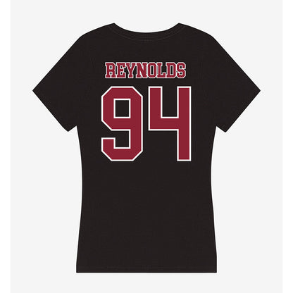UMass - NCAA Football : Colin Reynolds - Women's V-Neck T-Shirt-1