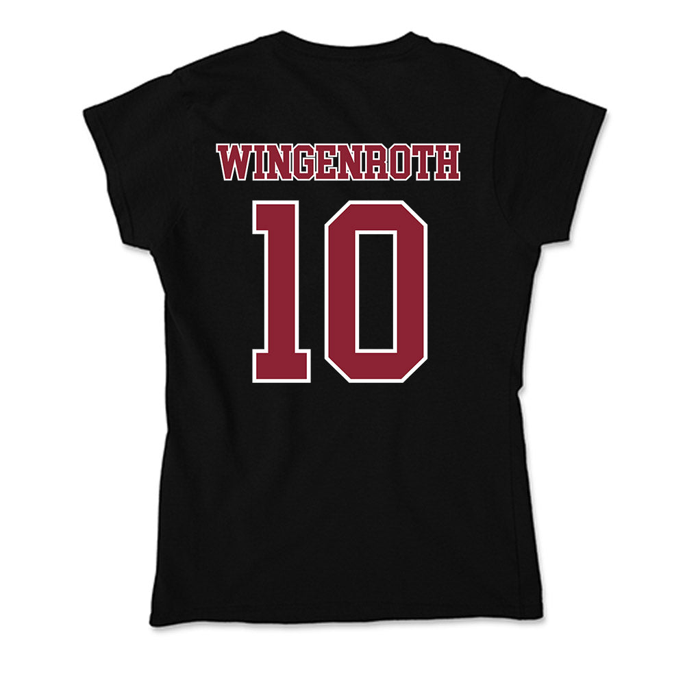 UMass - NCAA Baseball : Brandon Wingenroth - Soft Style Women’s T-Shirt-1