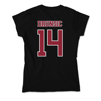 UMass - NCAA Men's Lacrosse : Aiden Drunsic - Soft Style Women’s T-Shirt-1