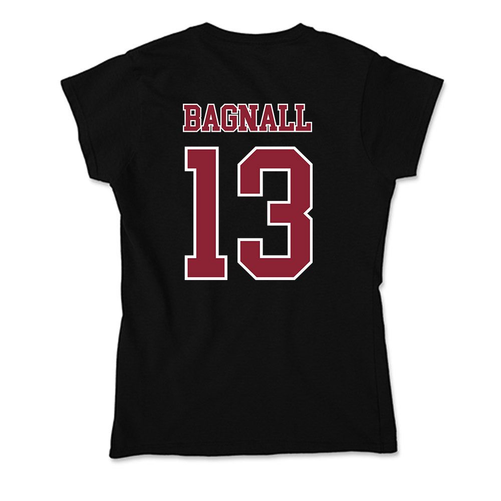 UMass - NCAA Men's Lacrosse : Thomas Bagnall - Soft Style Women’s T-Shirt-1
