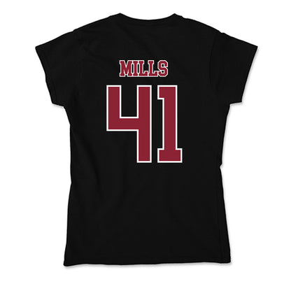 UMass - NCAA Football : Grant Mills - Soft Style Women’s T-Shirt-1