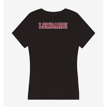 UMass - NCAA Women's Cross Country : Leann Lombardi - Women's V-Neck T-Shirt-1