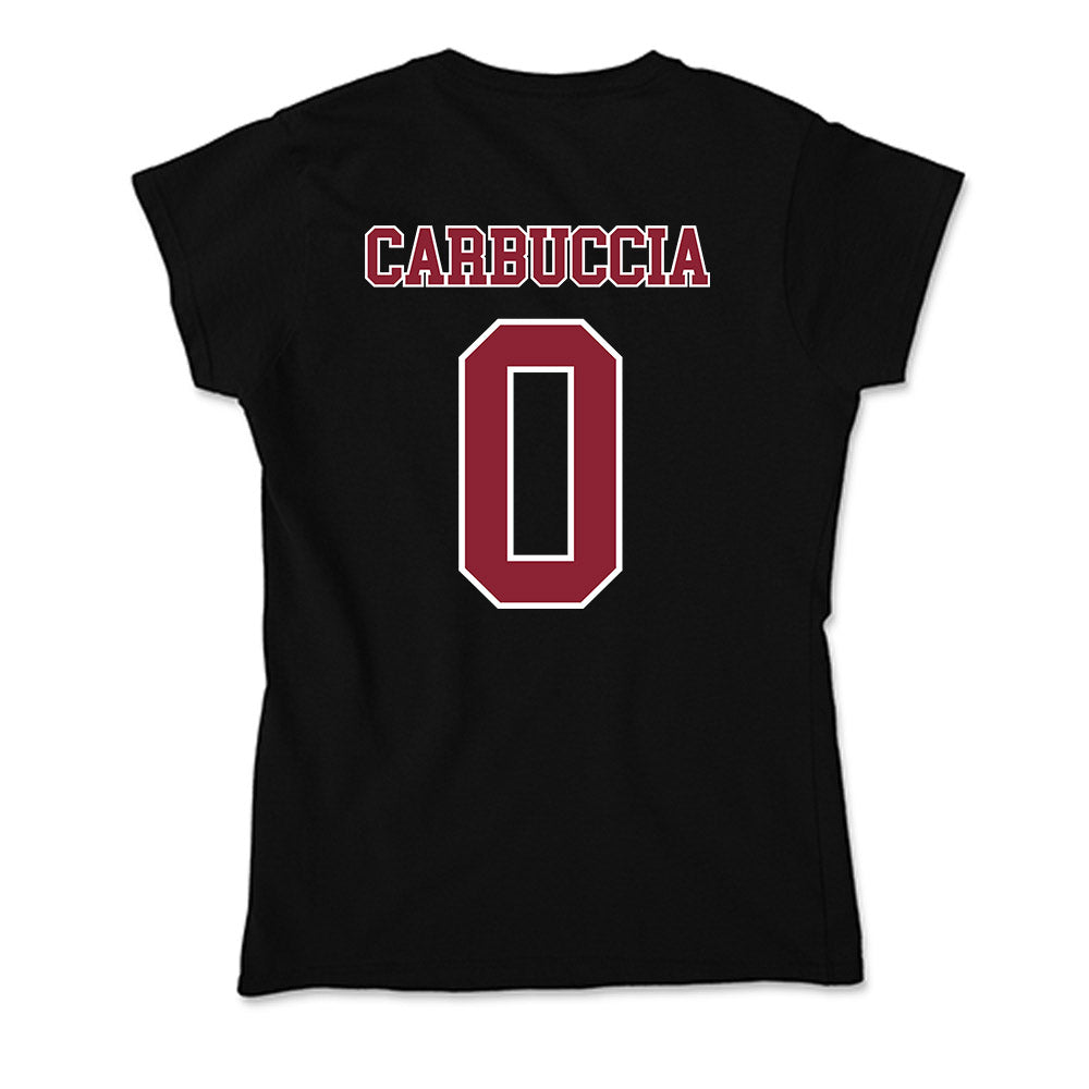 UMass - NCAA Men's Basketball : Danny Carbuccia - Soft Style Women’s T-Shirt-1