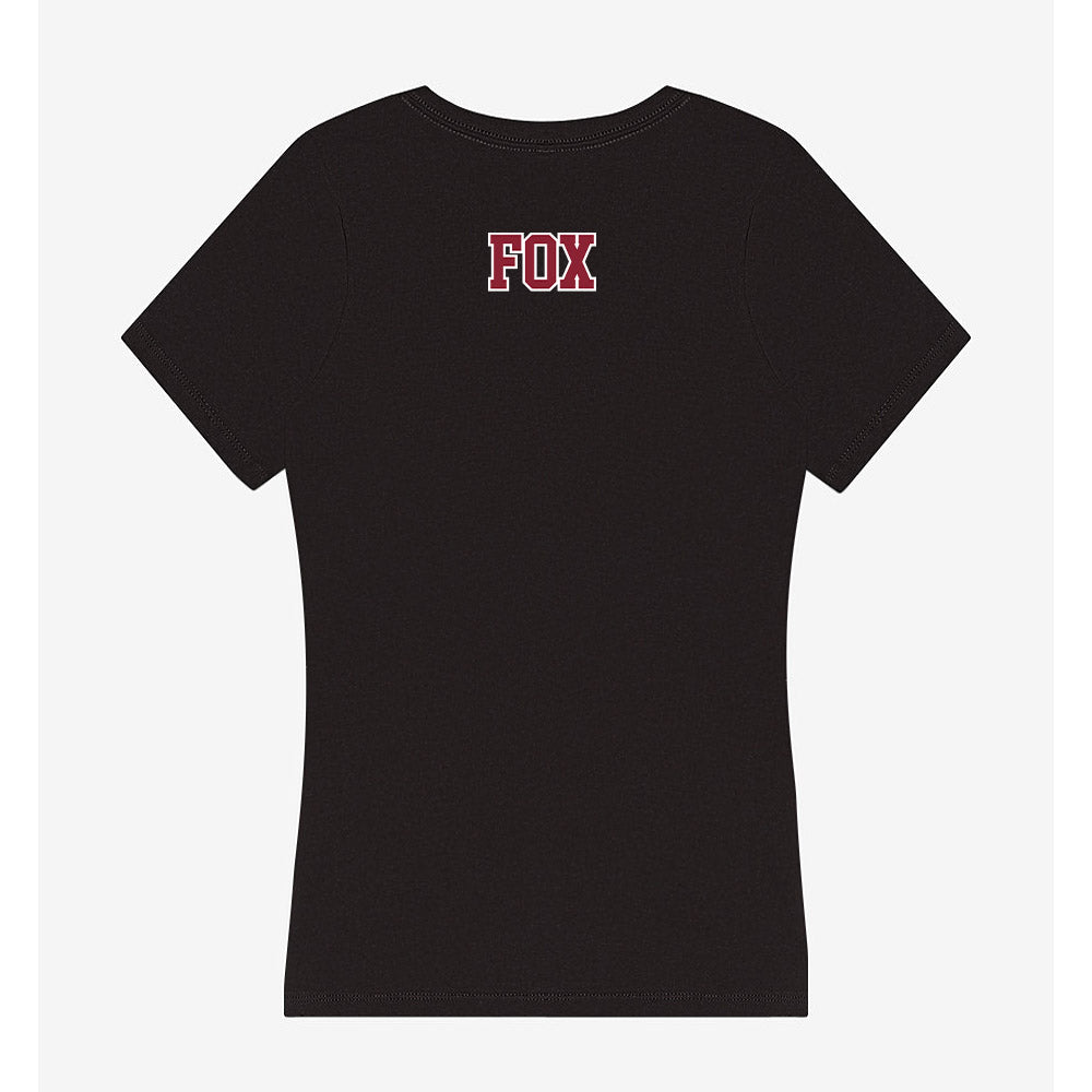 UMass - NCAA Women's Track & Field : Skylar Fox - Women's V-Neck T-Shirt-1