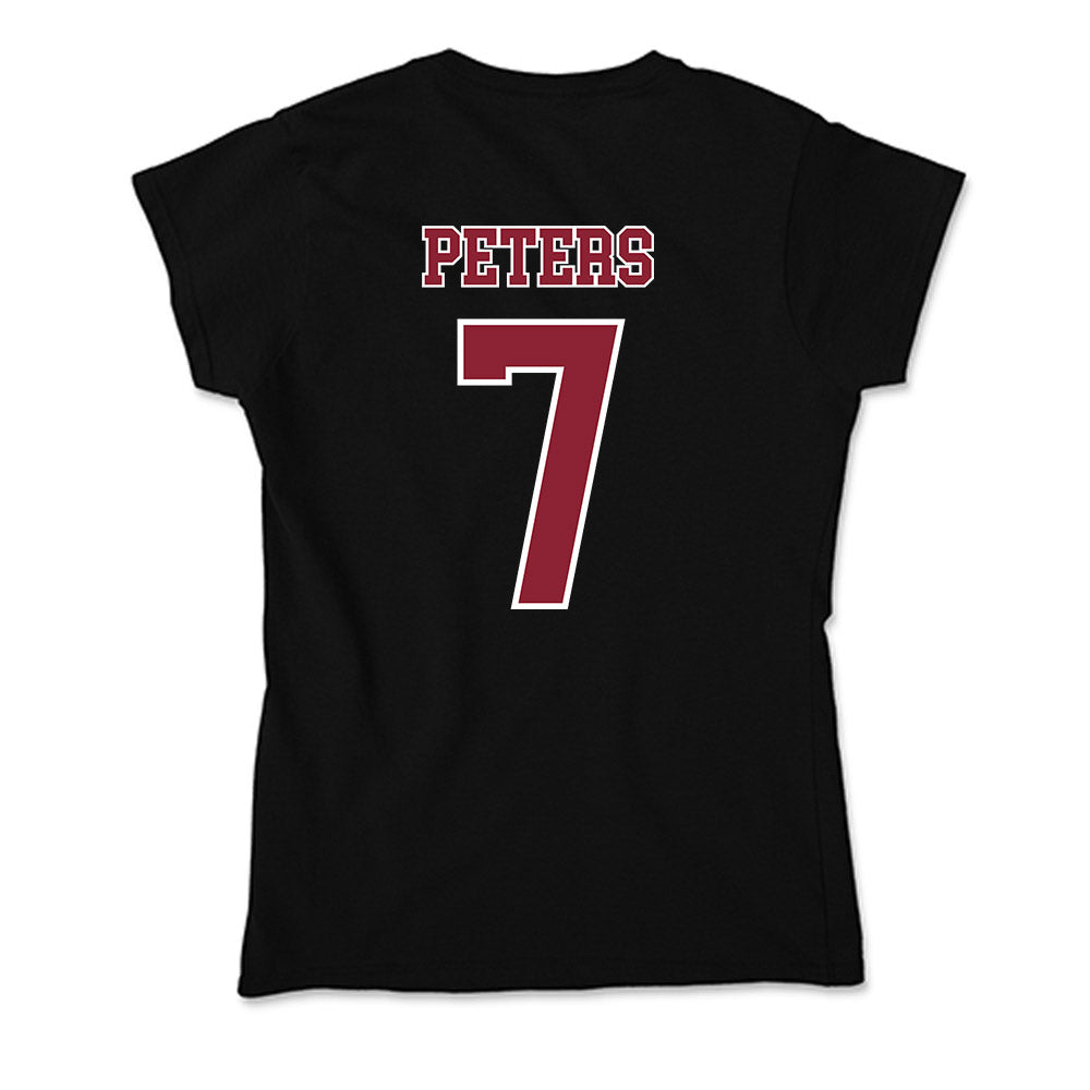 UMass - NCAA Men's Lacrosse : Jack Peters - Soft Style Women’s T-Shirt-1