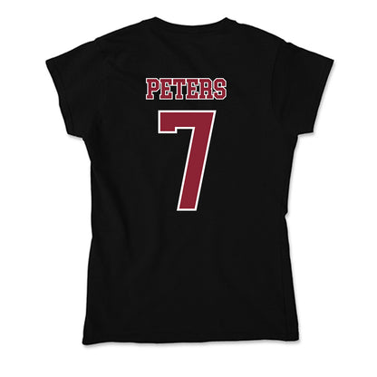 UMass - NCAA Men's Lacrosse : Jack Peters - Soft Style Women’s T-Shirt-1