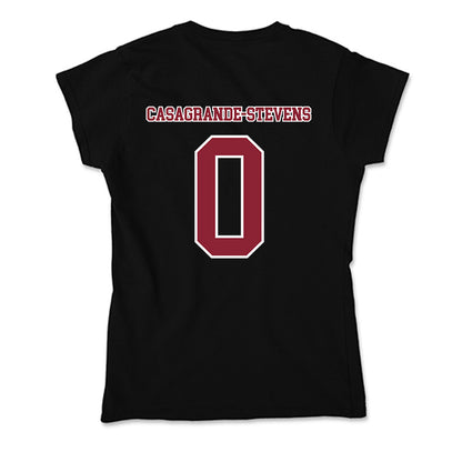 UMass - NCAA Women's Soccer : Ella Casagrande-Stevens - Soft Style Women’s T-Shirt-1