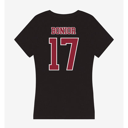 UMass - NCAA Baseball : Vance Bonior - Women's V-Neck T-Shirt-1