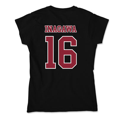 UMass - NCAA Football : Logan Inagawa - Soft Style Women’s T-Shirt-1