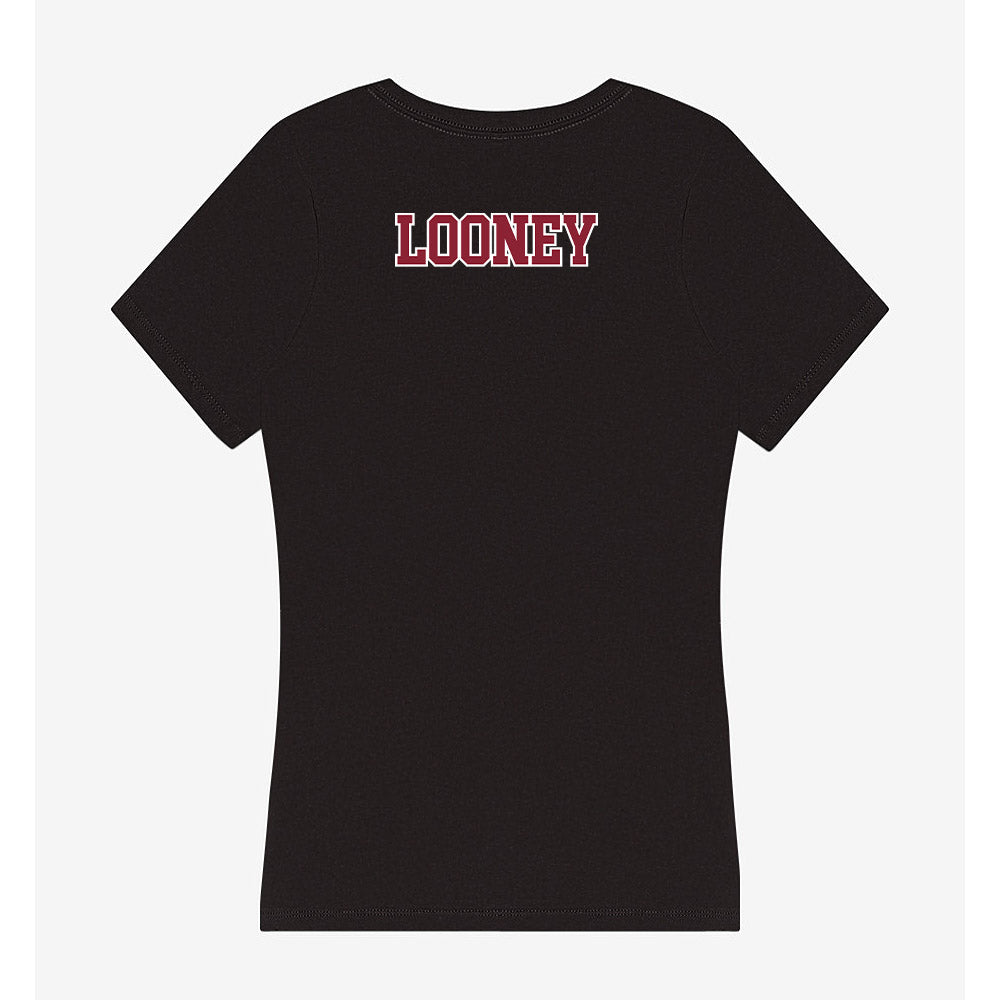 UMass - NCAA Men's Track & Field : Nathan Looney - Women's V-Neck T-Shirt-1