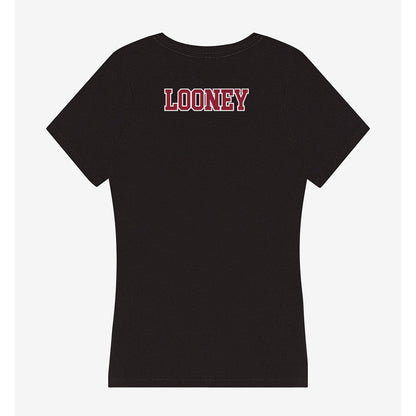 UMass - NCAA Men's Track & Field : Nathan Looney - Women's V-Neck T-Shirt-1