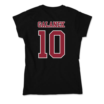 UMass - NCAA Men's Ice Hockey : Jack Galanek - Soft Style Women’s T-Shirt-1