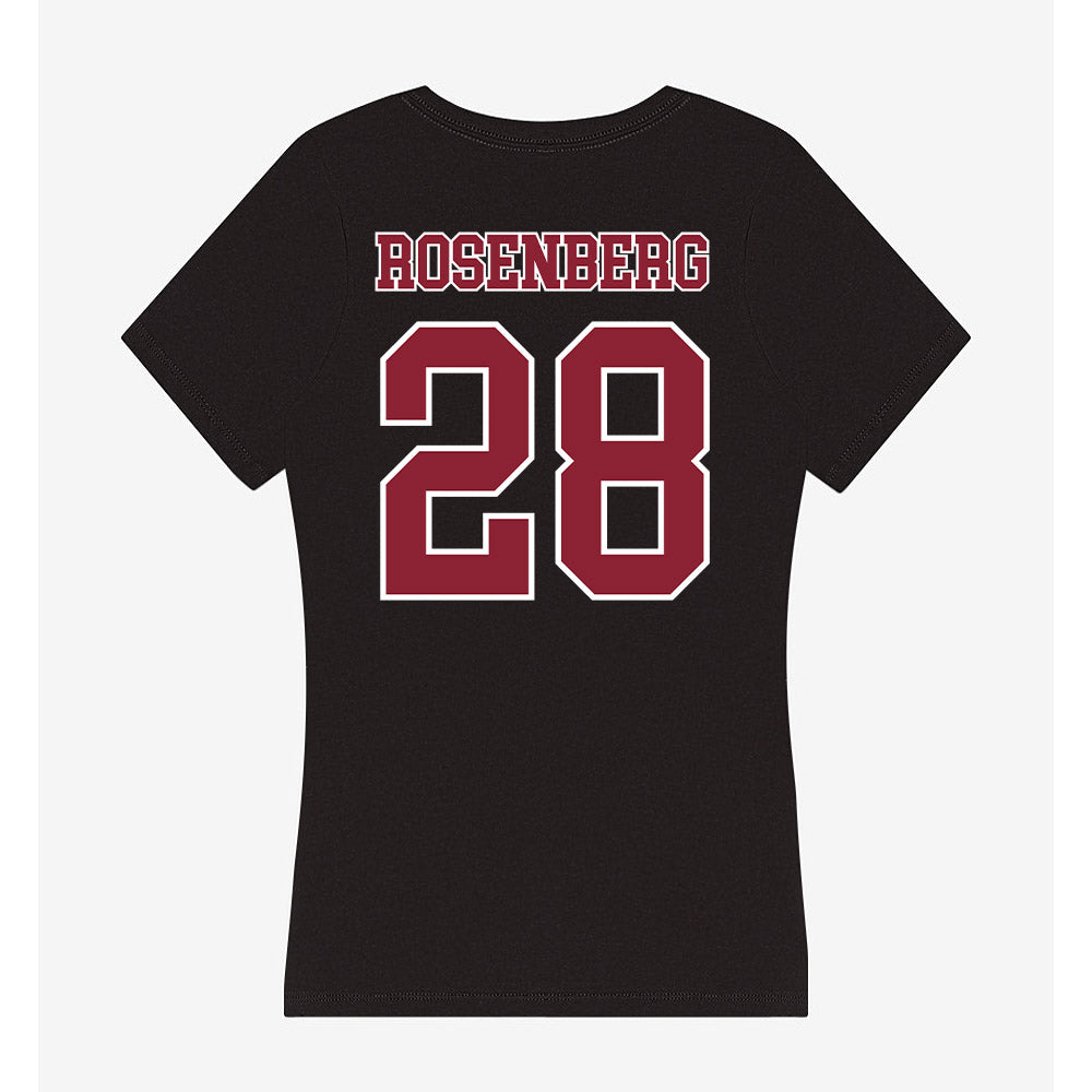 UMass - NCAA Women's Soccer : Julia Rosenberg - Women's V-Neck T-Shirt-1