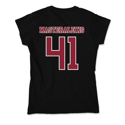 UMass - NCAA Baseball : Justin Masteralexis - Soft Style Women’s T-Shirt-1