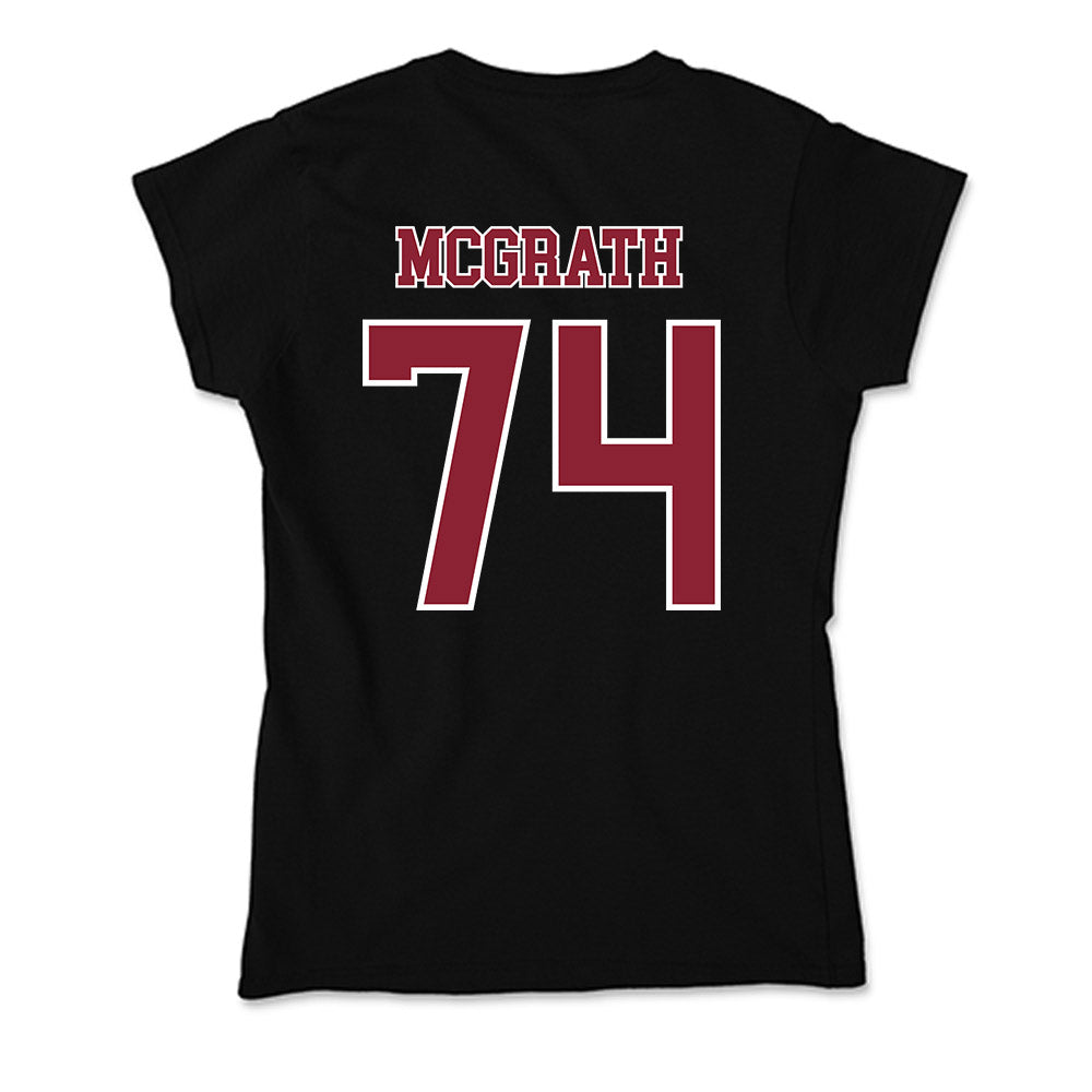 UMass - NCAA Football : Jake McGrath - Soft Style Women’s T-Shirt-1