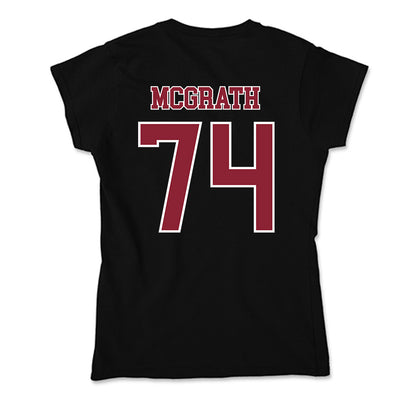 UMass - NCAA Football : Jake McGrath - Soft Style Women’s T-Shirt-1
