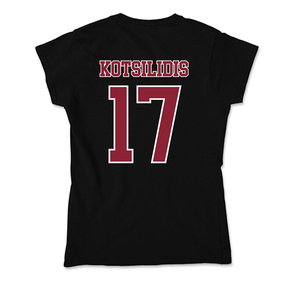UMass - NCAA Men's Lacrosse : Max Kotsilidis - Soft Style Women’s T-Shirt-1