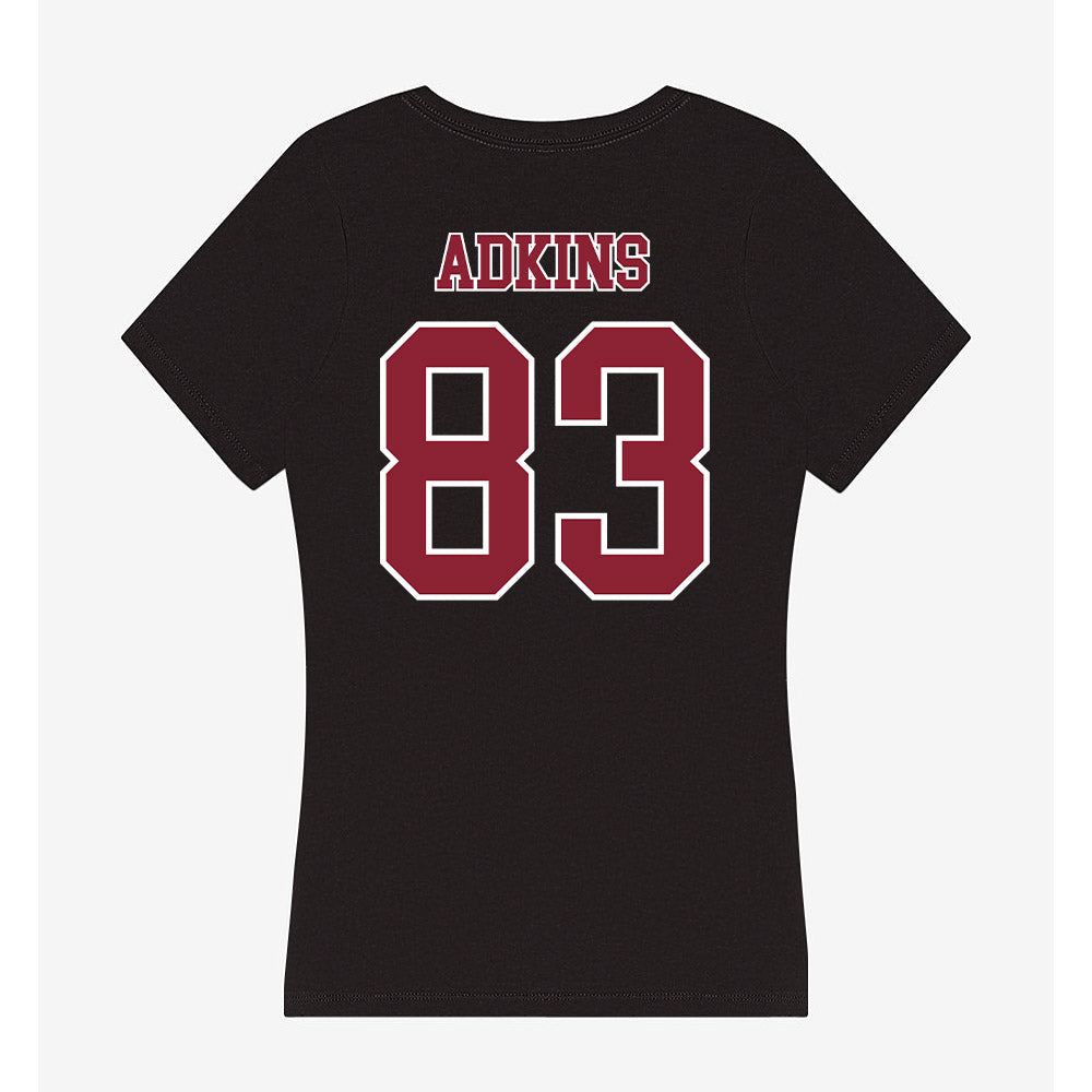 UMass - NCAA Football : Reece Adkins - Women's V-Neck T-Shirt-1
