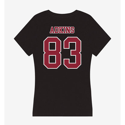 UMass - NCAA Football : Reece Adkins - Women's V-Neck T-Shirt-1