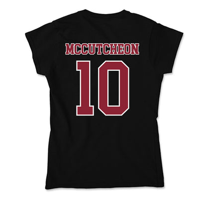 UMass - NCAA Football : Ty Mccutcheon - Soft Style Women’s T-Shirt-1