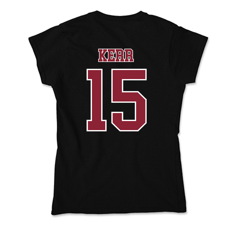 UMass - NCAA Men's Ice Hockey : Justin Kerr - Soft Style Women’s T-Shirt-1