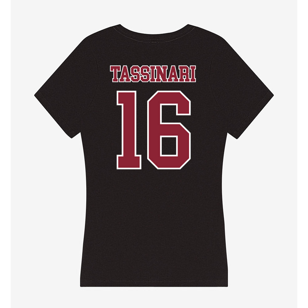 UMass - NCAA Women's Soccer : Reilly Tassinari - Women's V-Neck T-Shirt-1