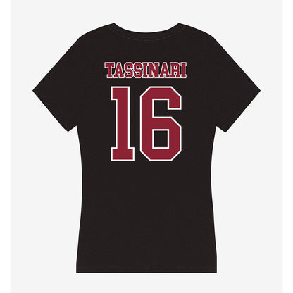UMass - NCAA Women's Soccer : Reilly Tassinari - Women's V-Neck T-Shirt-1