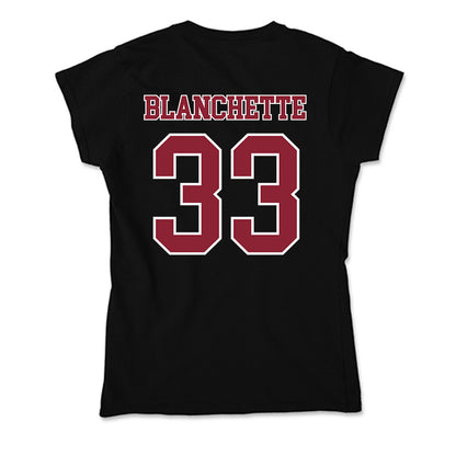 UMass - NCAA Softball : Kelsey Blanchette - Soft Style Women’s T-Shirt-1