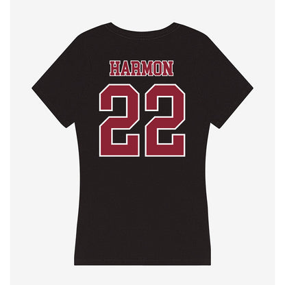 UMass - NCAA Football : Jahmad Harmon - Women's V-Neck T-Shirt-1