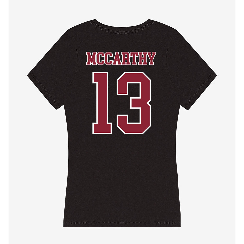 UMass - NCAA Football : Aedan McCarthy - Women's V-Neck T-Shirt-1