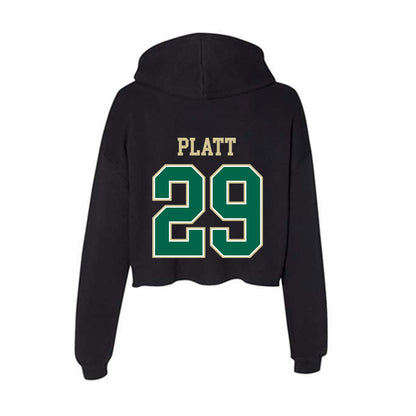 USF - NCAA Football : Deylen Platt - Women's Crop Fleece Hooded Sweatshirt-1