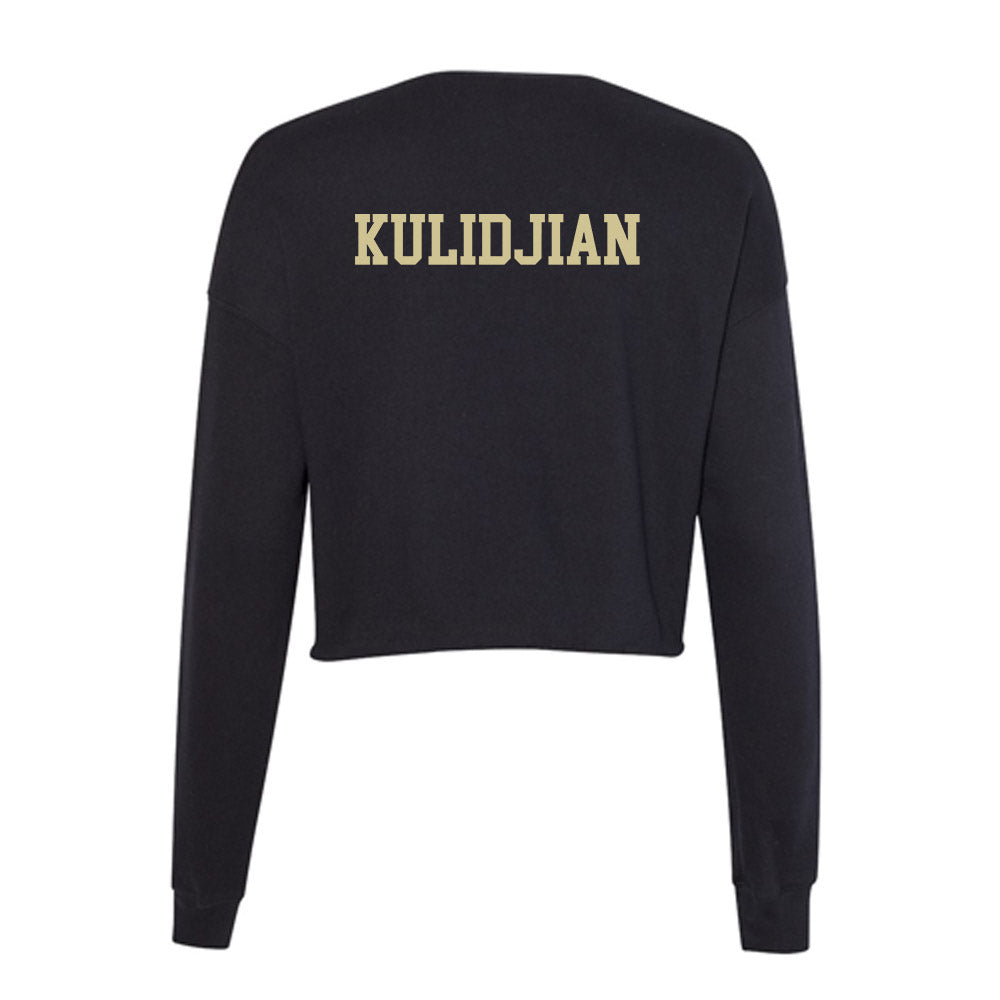 USF - NCAA Women's Tennis : Karine Kulidjian - Women's Cropped Crew Fleece-1