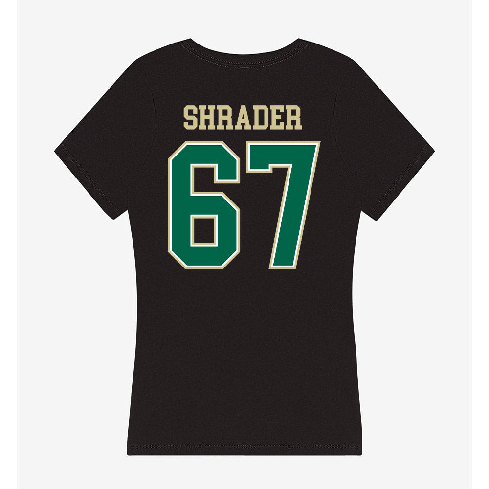 USF - NCAA Football : Thomas Shrader - Women's V-Neck T-Shirt-1