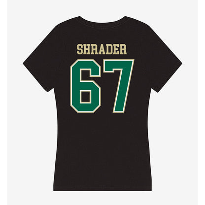 USF - NCAA Football : Thomas Shrader - Women's V-Neck T-Shirt-1