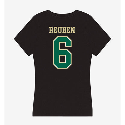 USF - NCAA Football : Mudia Reuben - Women's V-Neck T-Shirt-1