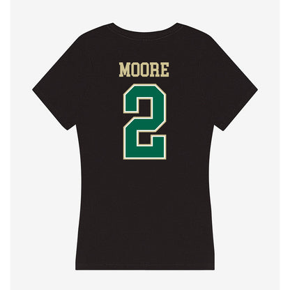USF - NCAA Men's Basketball : Darren Moore - Women's V-Neck T-Shirt-1
