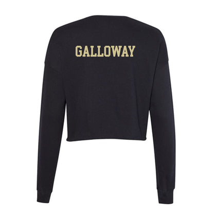 USC - NCAA Women's Track & Field : Ella Galloway - Women's Cropped Crew Fleece-1