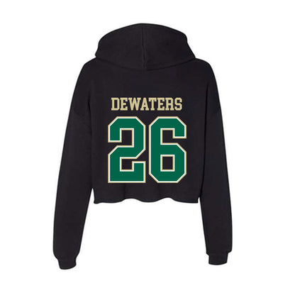 USF - NCAA Softball : Alice DeWaters - Women's Crop Fleece Hoodie-1