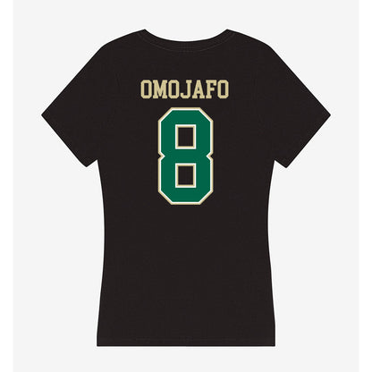 USF - NCAA Men's Basketball : Josh Omojafo - Women's V-Neck T-Shirt-1