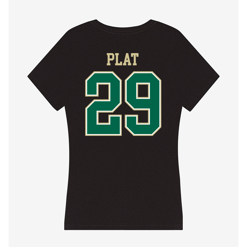 USF - NCAA Football : Deylen Plat - Women's V-Neck T-Shirt-1