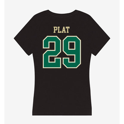 USF - NCAA Football : Deylen Plat - Women's V-Neck T-Shirt-1